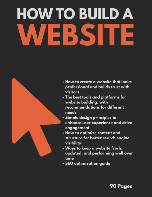 How to Build a Website - E-Book