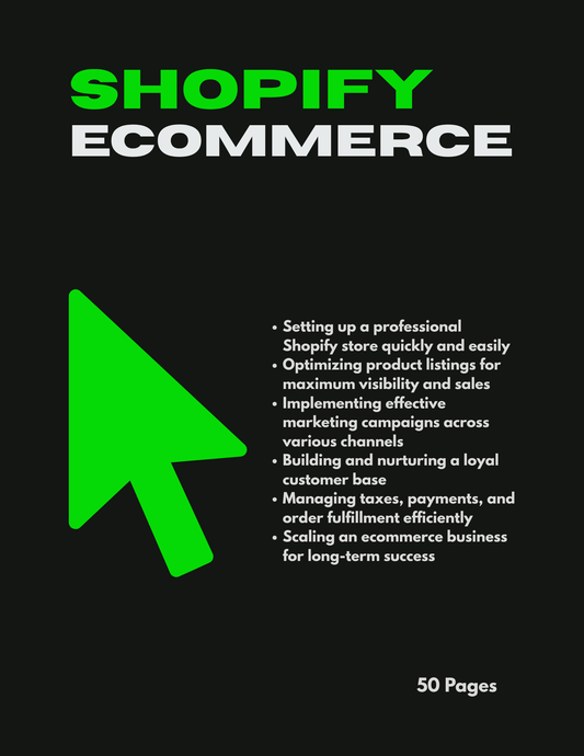 Shopify Ecommerce - E-Book